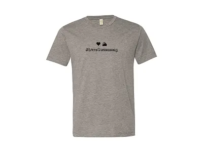 Loveswimming Heather Grey Tshirt apparel heather grey icons love loveswimming swimmer swimming t shirt tshirt
