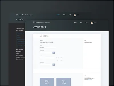 Raventech For Developers black colors design developer sketch typography ui ux web website white