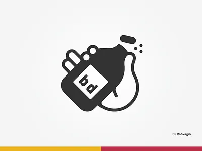 "big deal" bottle cocktails drunk golden hand logo poison ratio symbol