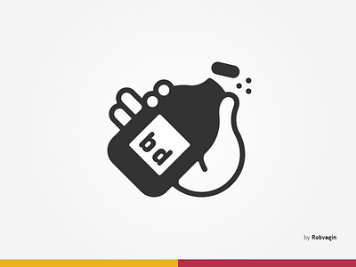 "big deal" bottle cocktails drunk golden hand logo poison ratio symbol