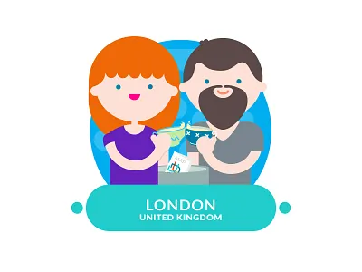 London attraction characters london people tea time travellers