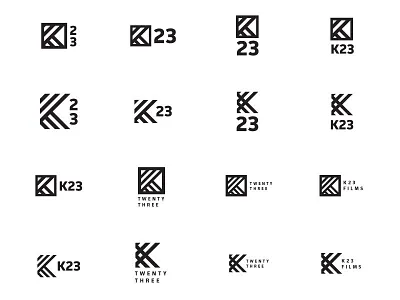 Layouts 2 3 brand branding icon k k23 logo symbol