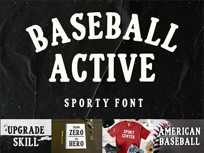 Baseball Active by rikistudio background