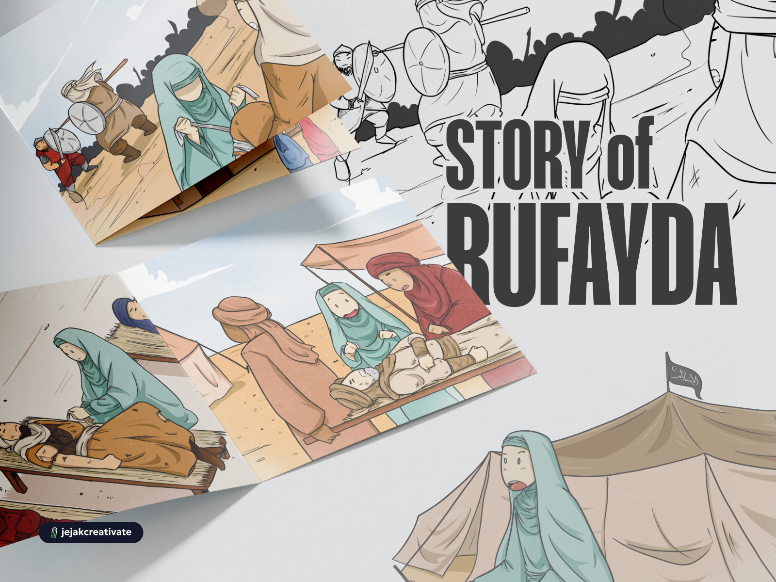 Example of Comic Illustration