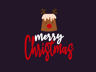 Christmas Titles abstract animation deer design flat holiday icon motion graphics opener shape show