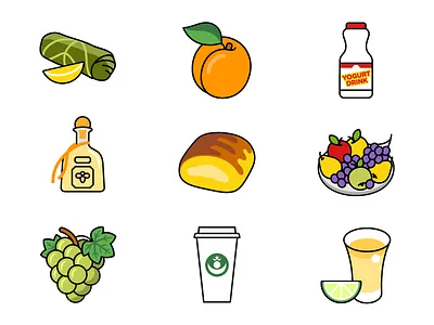 Armenian Food Icons icons