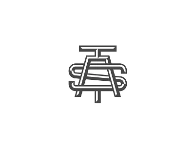 TSA Monogram a architecture identity lockup logo monogram s t tsa