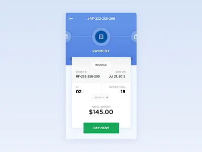 Invoice app clean invoice ios minimal mobile payment receipt ui ux