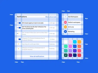 FeatureMap – Spacing System bazen agency collaboration app design featuremap management tool planner app productivity app project management project management tool project productivity spacing task management task tracker time tracker ui ux web app
