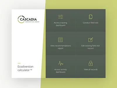 Cascadia - Eco-Diversion Calculator app app citrusbyte green ipad recycling