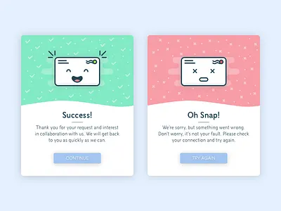 Flash Messages 11 challenge dailyui envelope error flash message message popup success ui ux