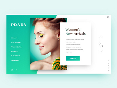 Day 15 - PRADA Mall 100 dailyui green