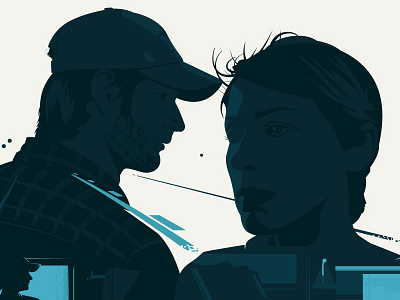 Of Minor Prophets double exposure film illustration poster