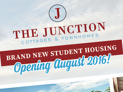 Student Housing Flyer flyer design student housing graphic design