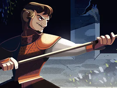 Oberyn Martell character digital game of thrones illustration photoshop