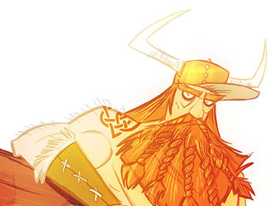 CDChallenge #6 - Viking (march 2016) bakuss charadesign circus nordic viking