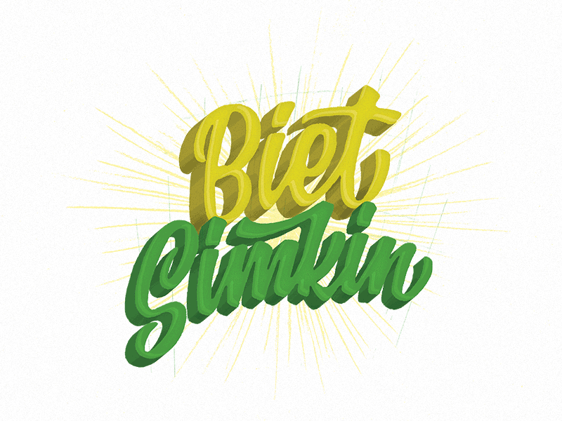 Lettering for NY Yoga Life Magazine casual gif handlettering illustration lettering meditation new york script typography yoga