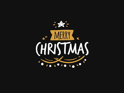 Christmas Titles abstract animation design flat holiday holidays icon logo opener shape