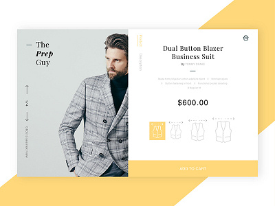 Ecommerce Product concept brand clothing ecommerce layout product shop store ui ux web website