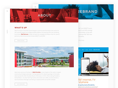 Portfolio - case studies may1reboot personal portfolio ui web web design