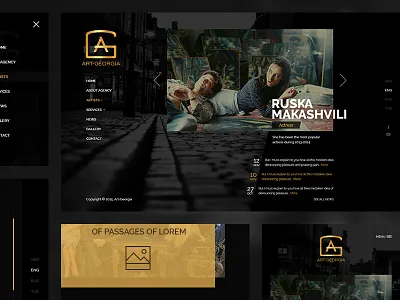 Artgeorgia responsive design uiux