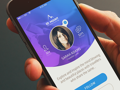 Social Following screen shoot 6noran app design inspiration mobile mobile design mobile ui startup ui ui design uiinspiration ux walkthrough