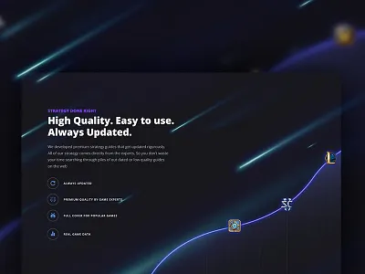 Gaming homepage game gaming homepage interface landing page league of legends sound ui video games wow