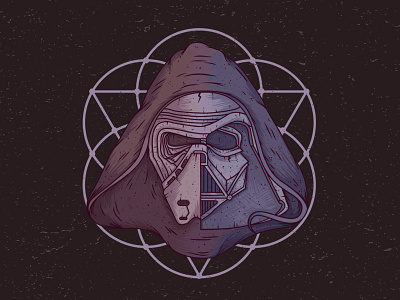May The 4th 4th darth death flower illustration kylo life may ren star vader wars