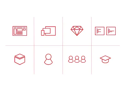 Refactorit Services Icons design icon refactorit vector web design