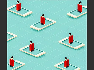 Art book "Absorption" book creative design future illustration mobile people perspective texture