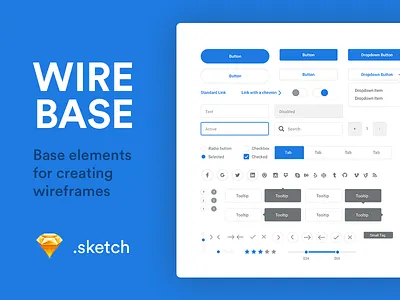 Wirebase free interface resource sketch ui ux wireframe wireframes