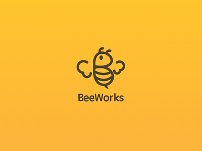 BEE LOGO ai sketch