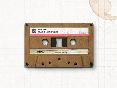 PRPL Jamz - Mixtape 3d c4d cassette design mixtape music prpl purplerockscissors tape wood