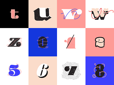 36days Of Type V.2 36daysoftype 36daysoftype03 black bold fat font four lettering type