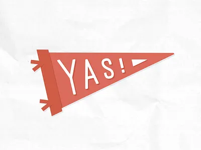 YAASSS TEAM! asset celebrate graduation illustration pennant spot yas