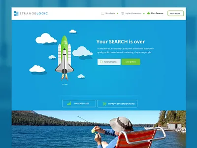 Strange Logic design logo uxui