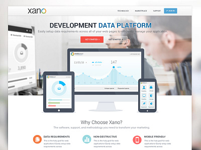 Xano design uxui