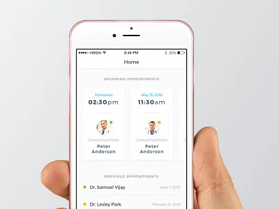 Medical App app design doctor ios medical sketch ui user interface