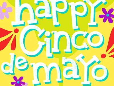 Cinco De Mayo britandco cincodemayo fiesta illustration typegang visual design