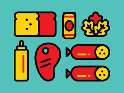 Food editorial food illustration