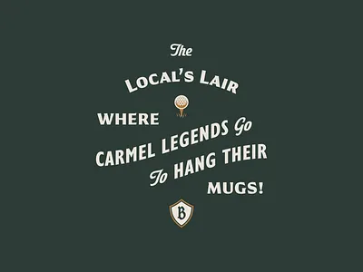 Brophy's Tavern - Type bar branding design identity lettering logo mark print pub rinker tavern typography