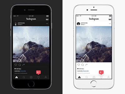 Instagram Night Mode? app black day instagram ios night white