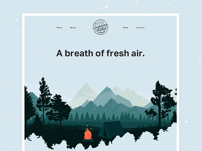 Time for change brand clean full homepage illustration landingpage minimal simple superrb typography web width