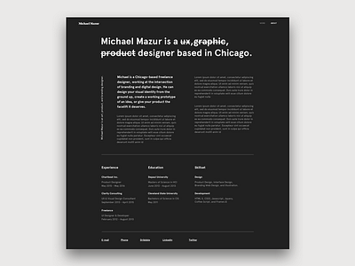 Portfolio portfolio type ui ux