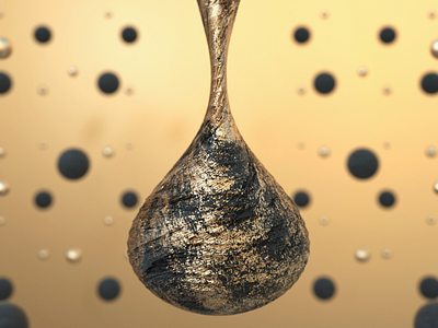 Gold Time 3d c4d cinema4d daily gold motion graphics time