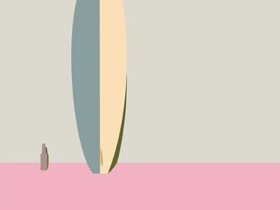 The Sunset illustration minimal sanfrancisco thesunset