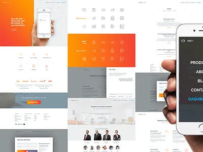 Messente web & mobile + iconset brand icons light minimal mobile stroke web white