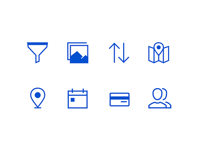 Iconos de acciones en iOS app design despegar icon ios mobile ui ux
