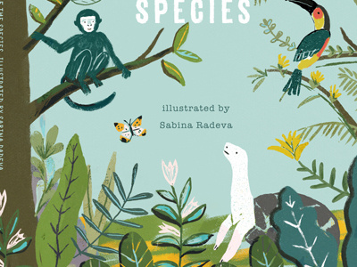 Cover Illustration cover image darwin illustration picture book