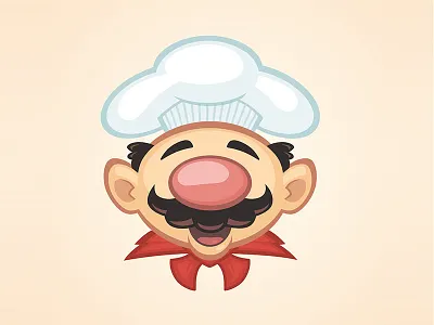 Pizza plaza logo design cartoon cartoon logo character design logo design mascot mascot design